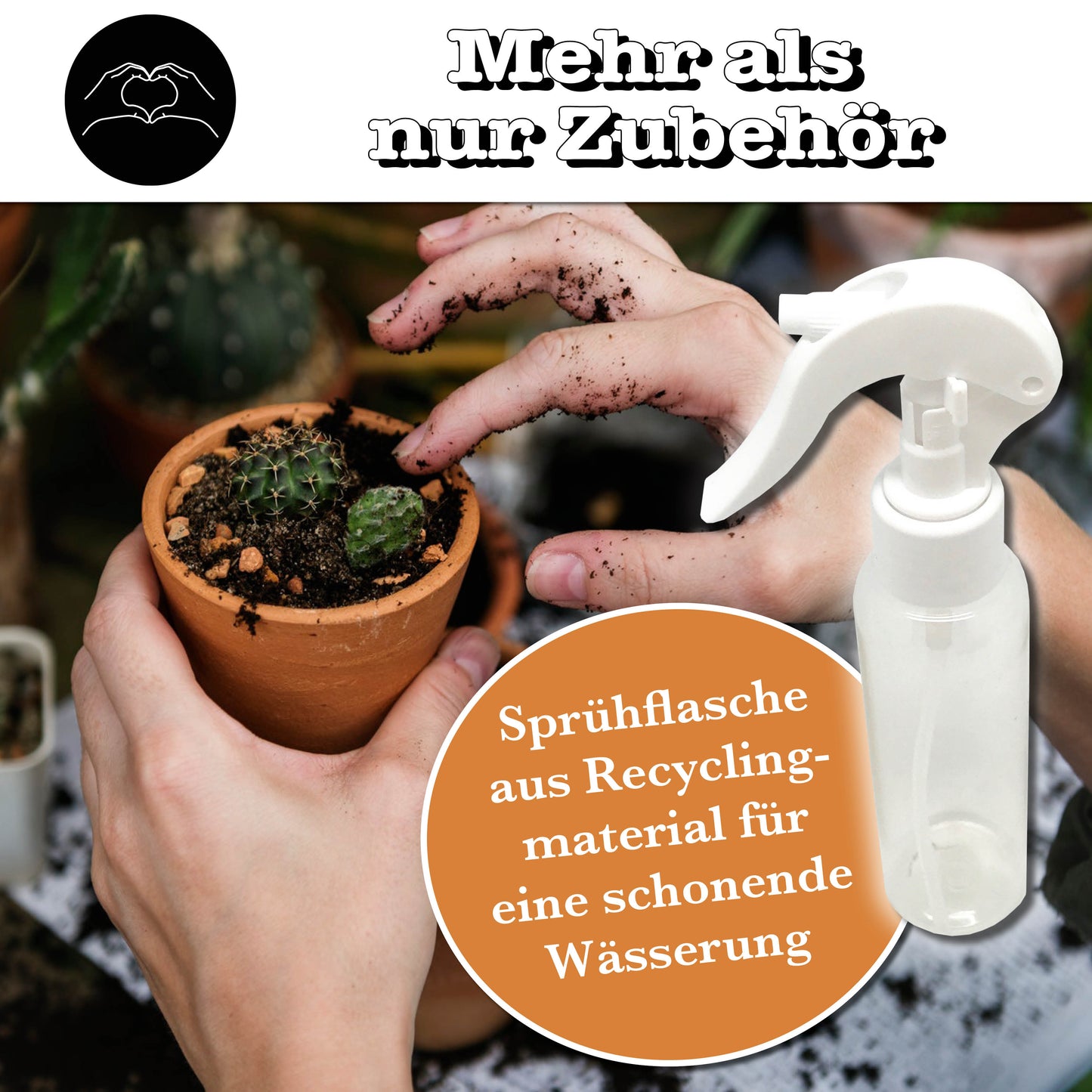 growbro| Kakteen Anzuchtset inkl. Sprühflasche | DAS KAKTUS GESCHENK für Frauen & Männer # Samen Geschenk # Samen Gastgeschenk # cactus