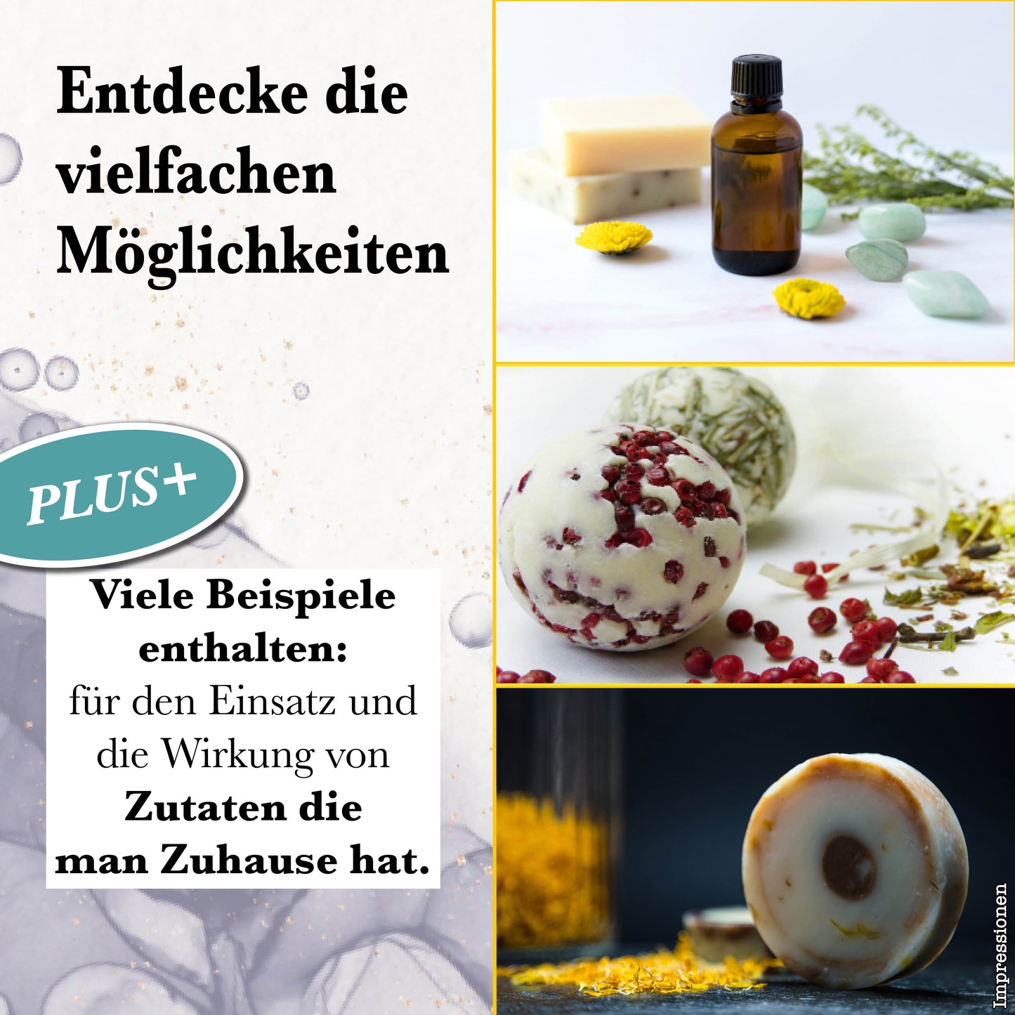 Seife selber machen, DIY Set von spreetherm inkl. 100% veganer Kernseife, uvm. - HIGHLIGHTS: Natürliche Zutaten, unparfümiert