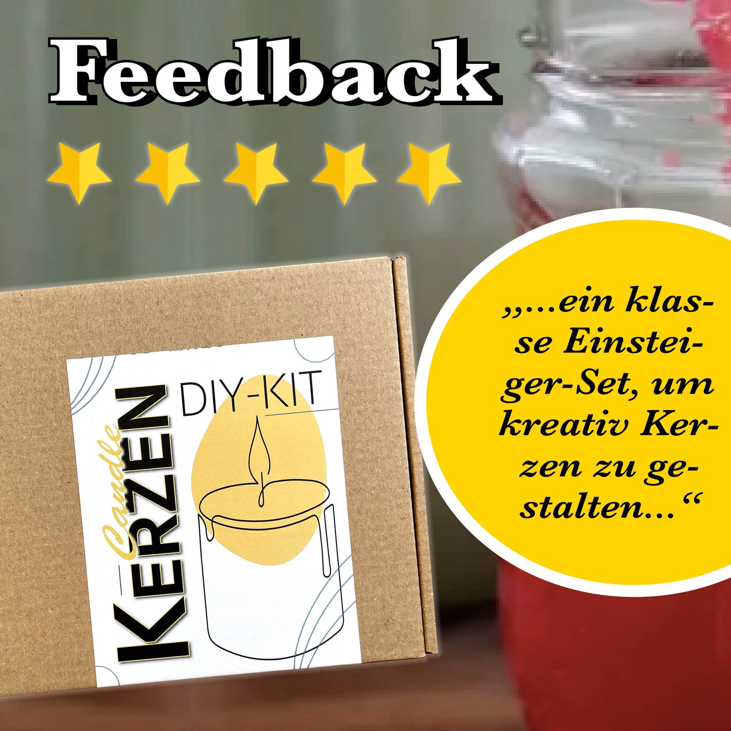 Kerzen Set von amnatu, Dip & Dye DIY Set inkl. Kerzen Tattoos, Kerzenstifte, Kerzen uvm. # kerzen selber machen # Kerzen diy Set # dip dye kerzen