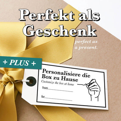 10 X Bonsai - Anzuchtset - Züchte deinen eigenen Bonsai inkl. Achtsamkeitskarten im hochwertigem Starter-Kit - Perfektes Geschenk