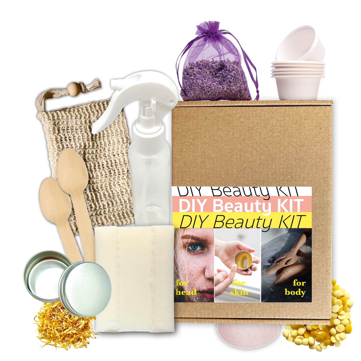 DIY Beauty Set von spreetherm - 20 Teile für Seife, Gesichtspflege, Lipgloss & Co. # beauty produkte tiktok # diy set erwachsene frauen