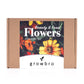growbro - FLOWER POWER - Essbare Blüten Anzucht-Set, Dein Samen Mix für essbare Blumen und als Bienenwiese Saatgut