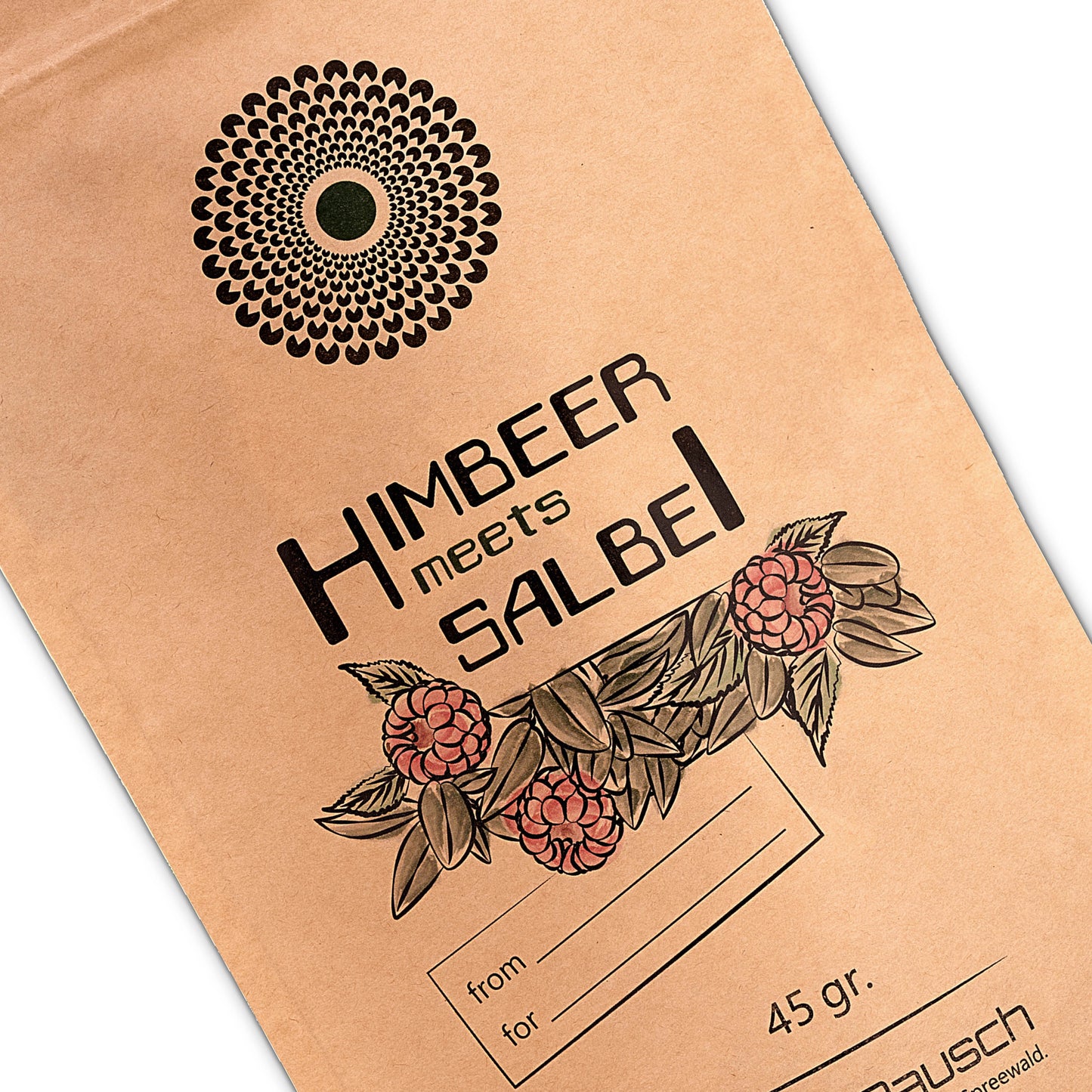Himbeer - Salbei Teemischung von SpreeRausch, Die ORIGINAL Kräutermischung für viele Verwendungsmöglichkeiten