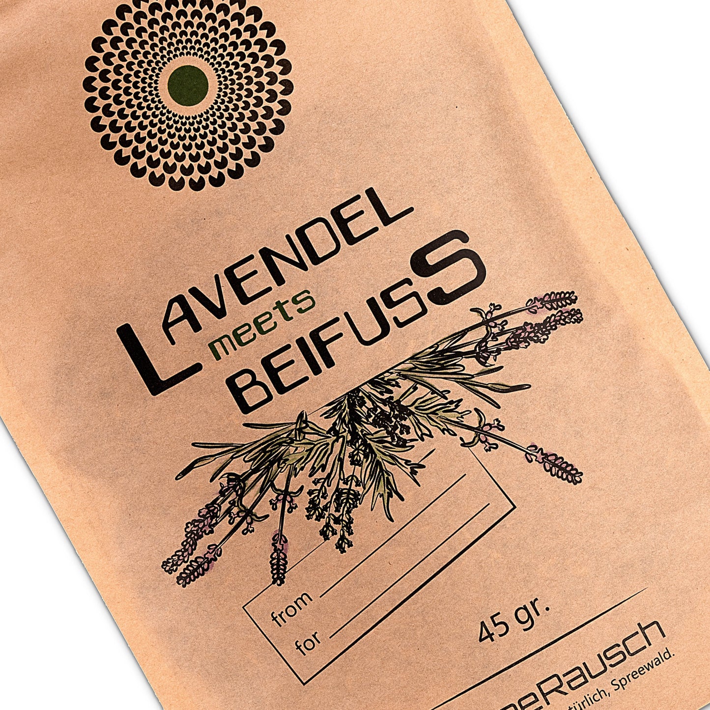 Lavendel Beifuss Tee-Mischung von SpreeRauch, die ORIGINAL Kräutermischung für viele Verwenungsmöglichkeiten