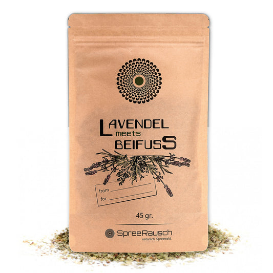 Lavendel Beifuss Tee-Mischung von SpreeRauch, die ORIGINAL Kräutermischung für viele Verwenungsmöglichkeiten